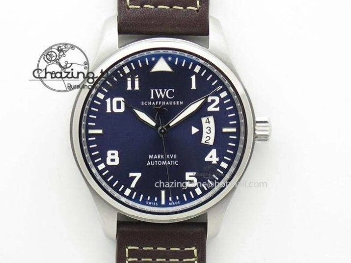 MIROTIME 0112 Da Vinci IW356601 RG TW 1:1 Best Edition White Dial On Brown Leather Strap A DailyWear 7237